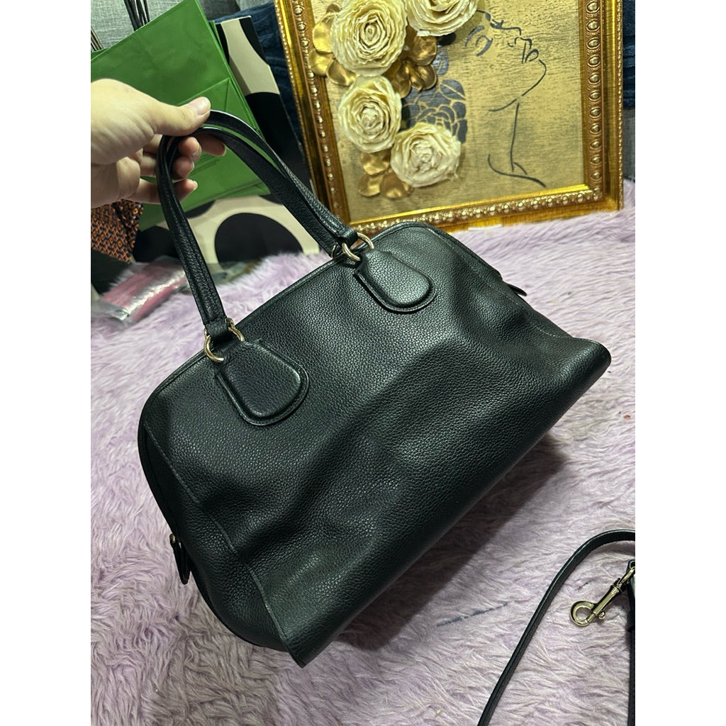 ORIG Preloved CCH Nolita Black Leather Satchel Bag