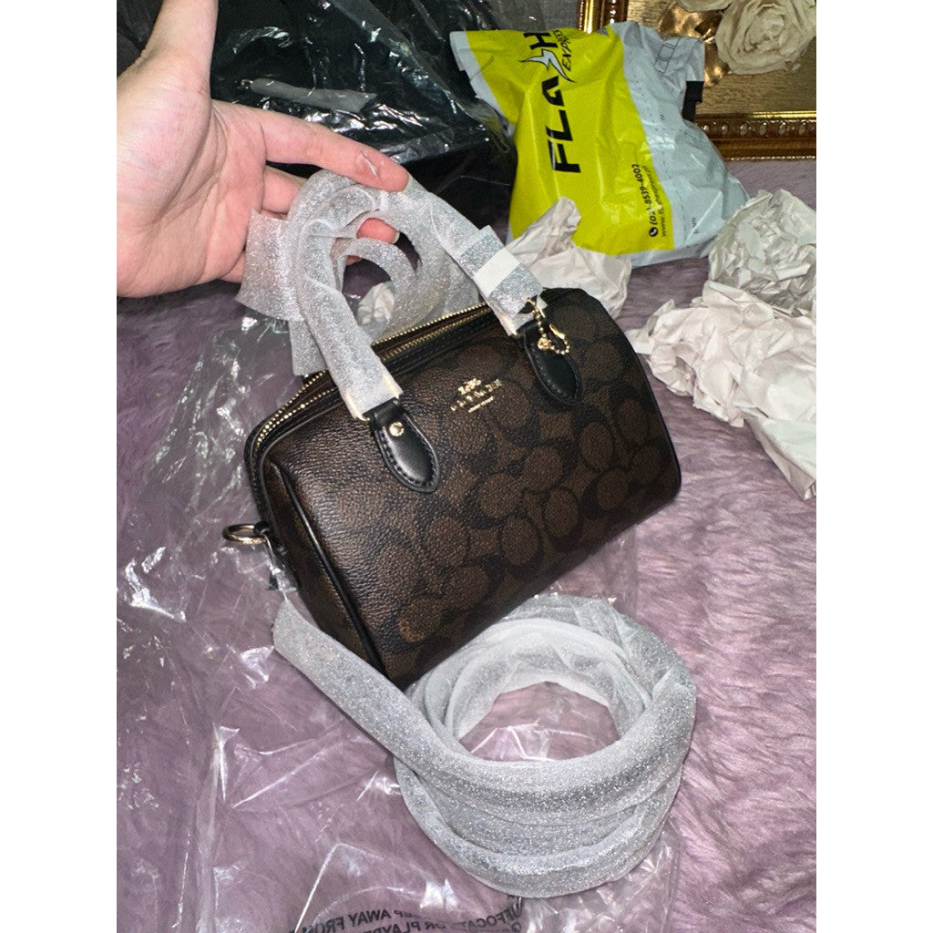 ORIG & IMPORTED CCH Mini Rowan Crossbody Small Brown/Walnut Bag