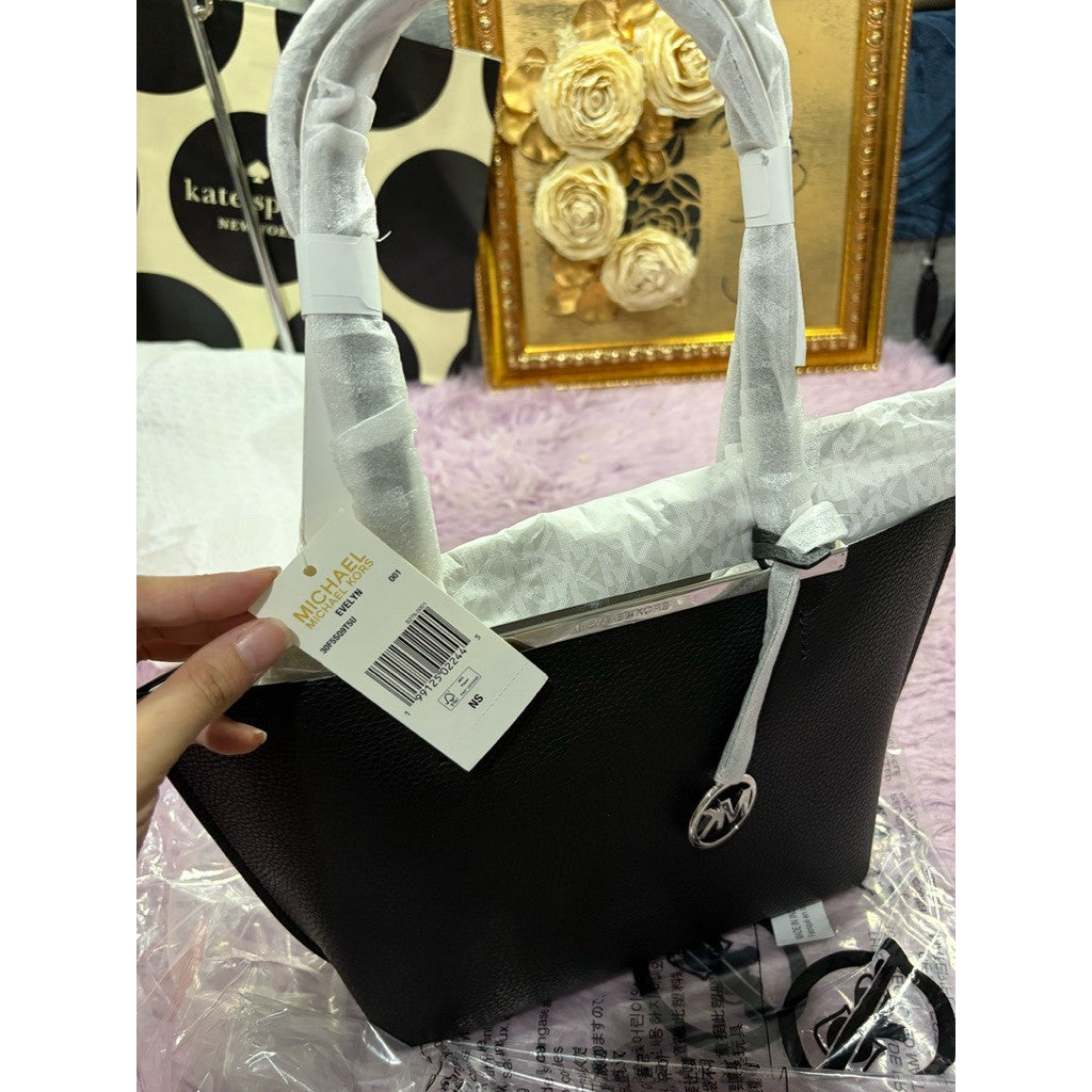 ORIG & IMPORTED MK Evelyn Small Tote Bag Brown/Taupe/Black