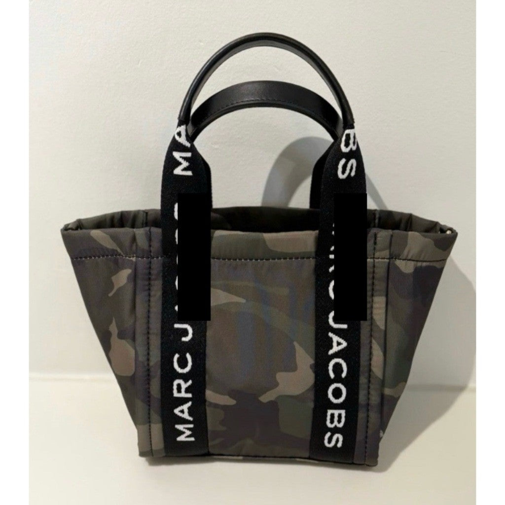 ORIG & IMPORTED MJ Small Nylon Tote Green Bag Camo Print