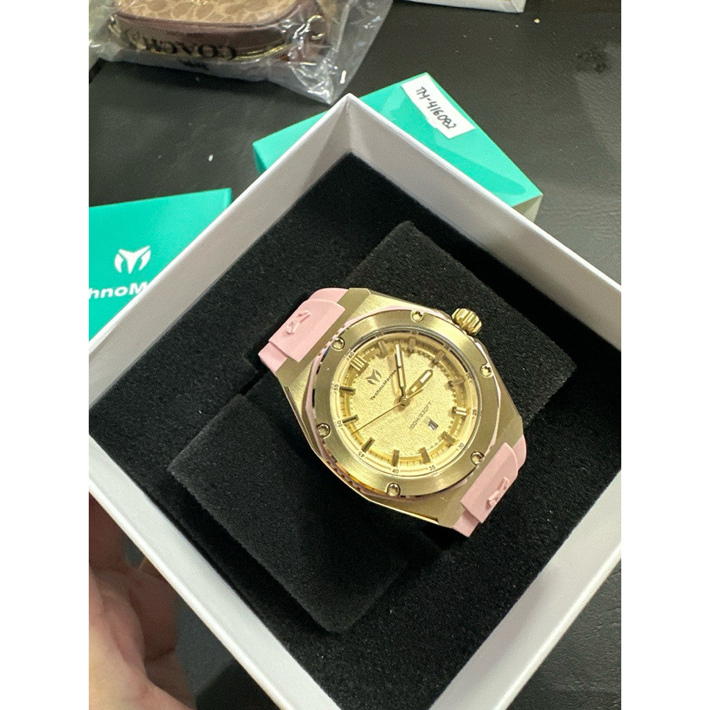 ORIG & IMPORTED Technomarine CORAL - TM-416082 36mm Pink Lady's Watch