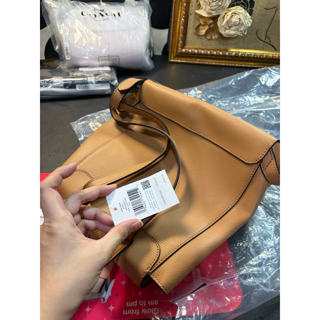 ORIG & IMPORTED KS Kristi Medium Flap Backpack Brown Bag