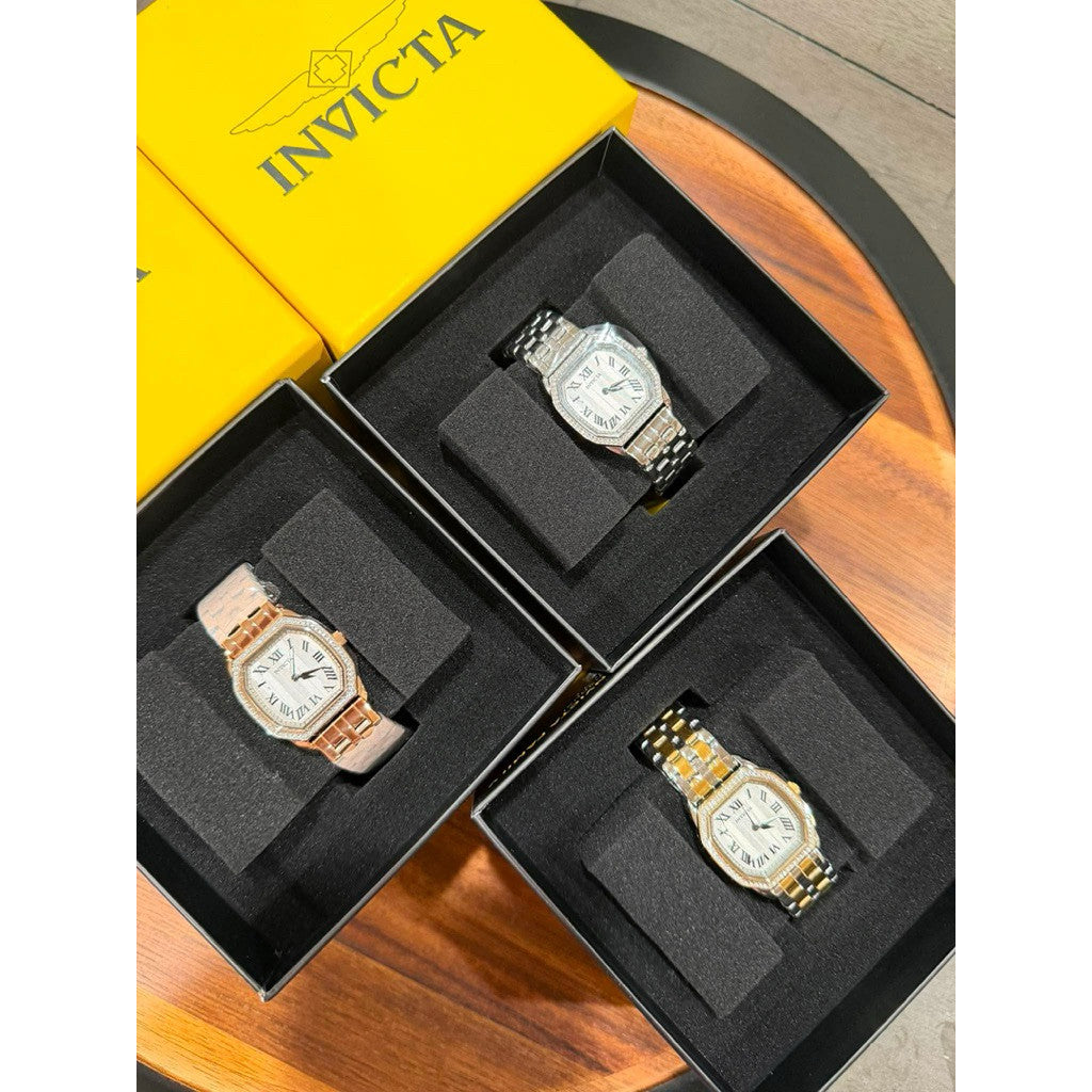 ORIG & IMPORTED Invicta Wildflower Small Women 27mm Watch Gold / Rose Gold