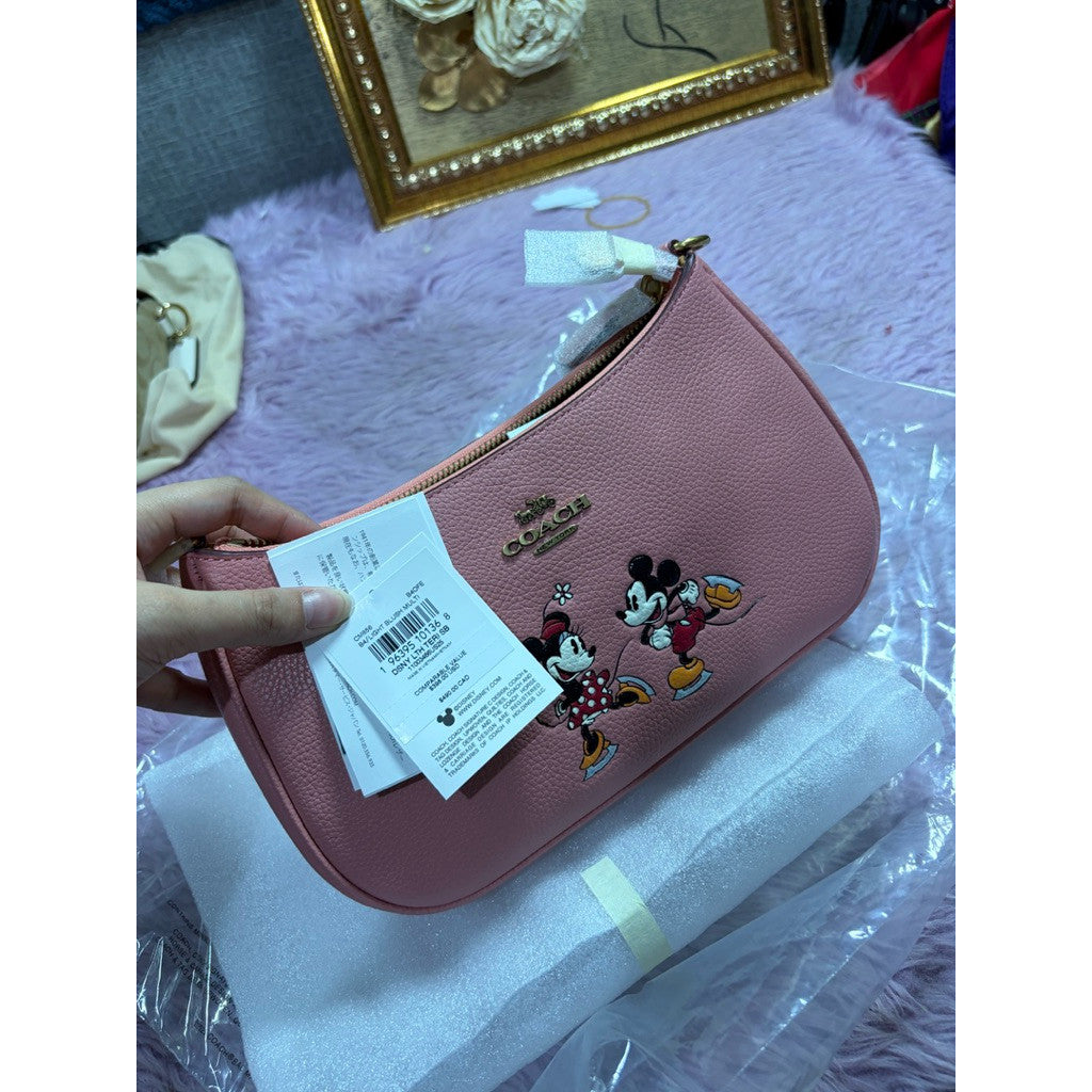 ORIG & IMPORTED RARE CCH Disney Teri Shoulder Pink Mickey Mouse Bag