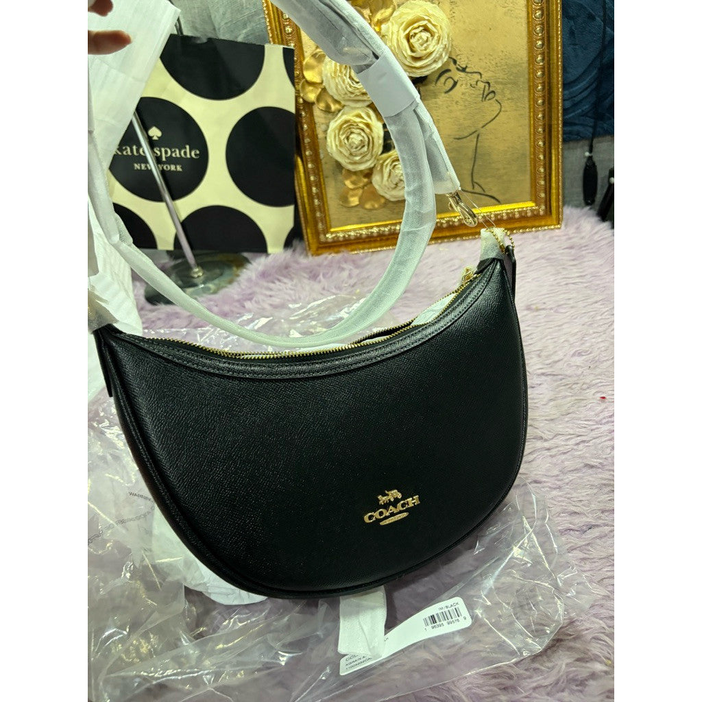 ORIG & IMPORTED Coach Aria Shoulder Hobo Bag Black