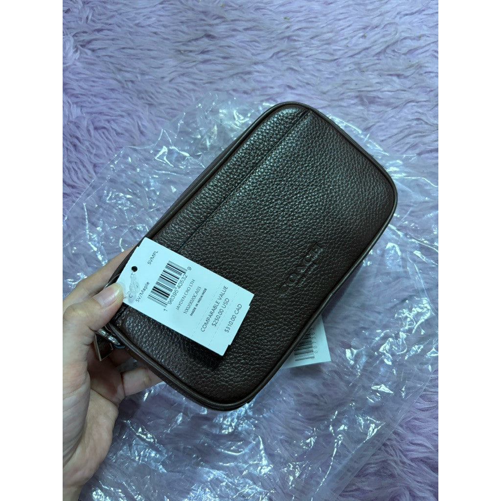 ORIG & IMPORTED CCH Jayden Crossbody Small Phone Men Bag Brown/Maple