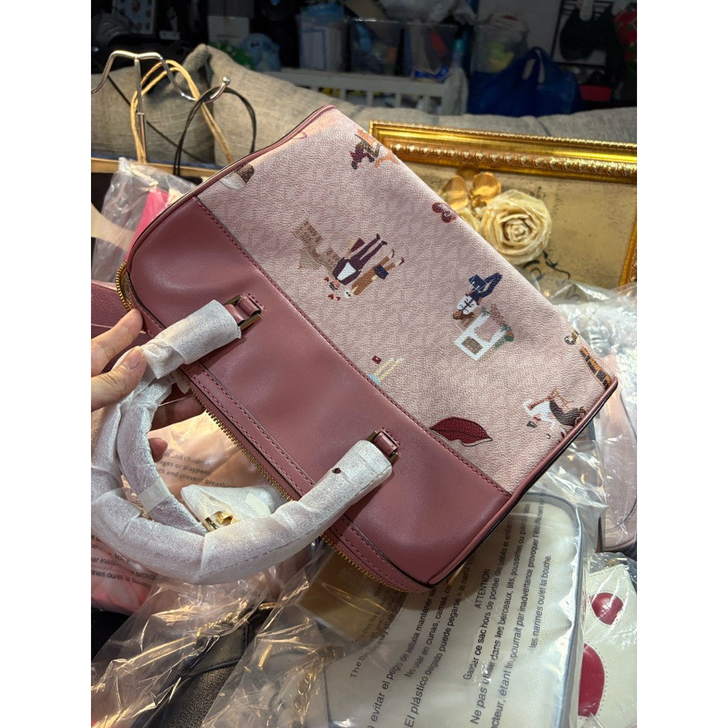 ORIG & IMPORTED MK Jet Set Medium Duffle Bag Powder Pink