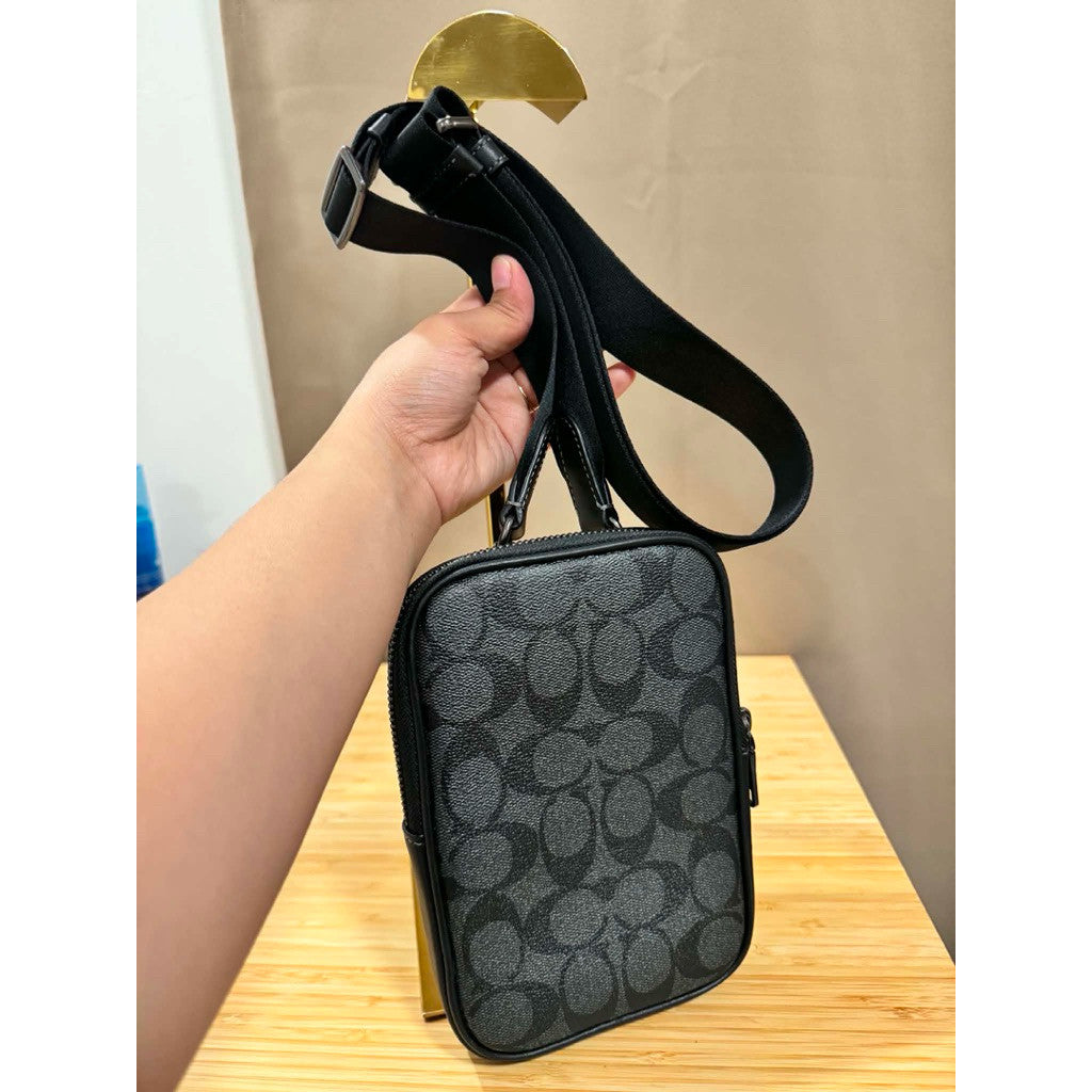 ORIG Preloved CCH Aden Crossbody Men's Phone Black Bag