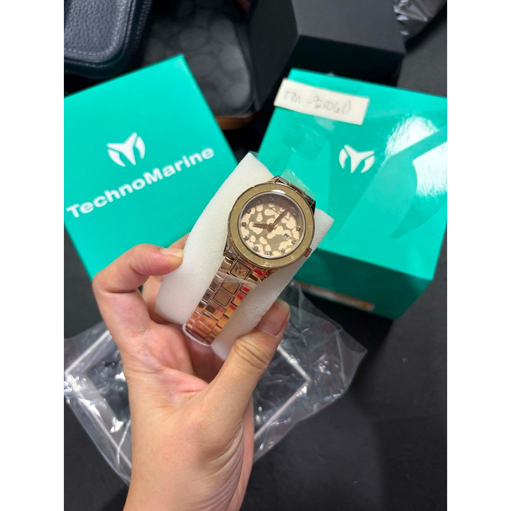 ORIG & IMPORTED Technomarine  - TM-725059 33mm Lady's Beige Watch