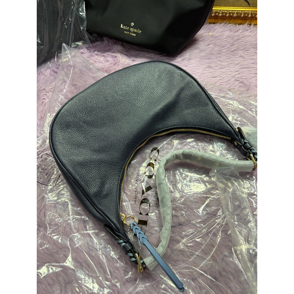 ORIG & IMPORTED RARE CCH Bailey Hobo Blue Shoulder Bag