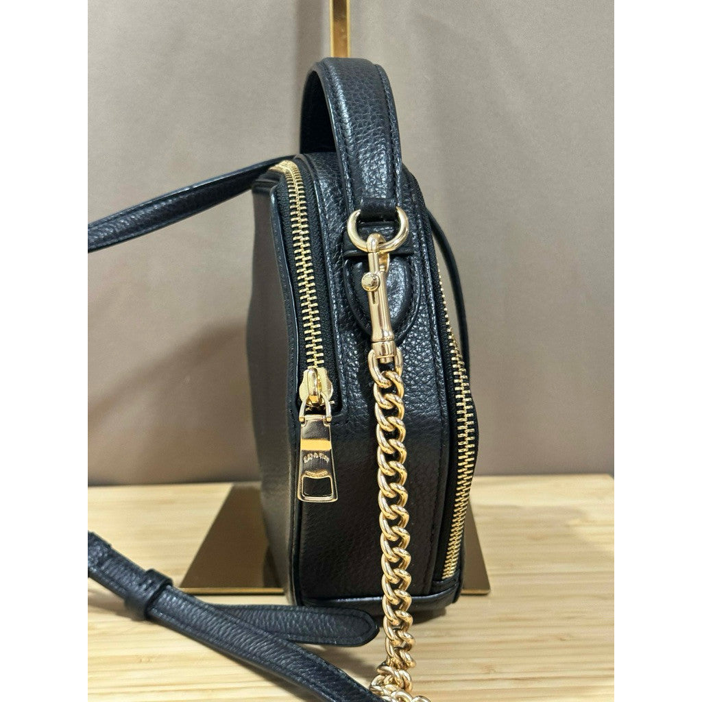ORIG Preloved CCH RARE Hexagonal Crossbody Black Bag