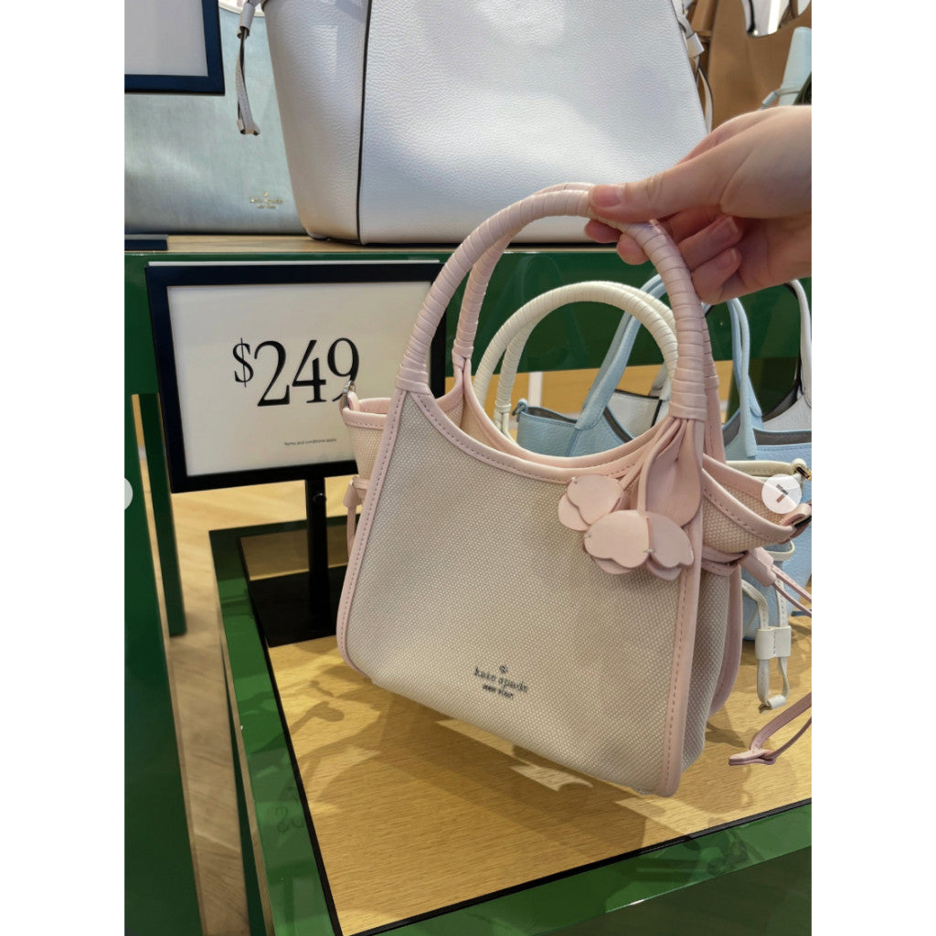 ORIG & IMPORTED KS Stash Floral Small Carryall Pink Bag