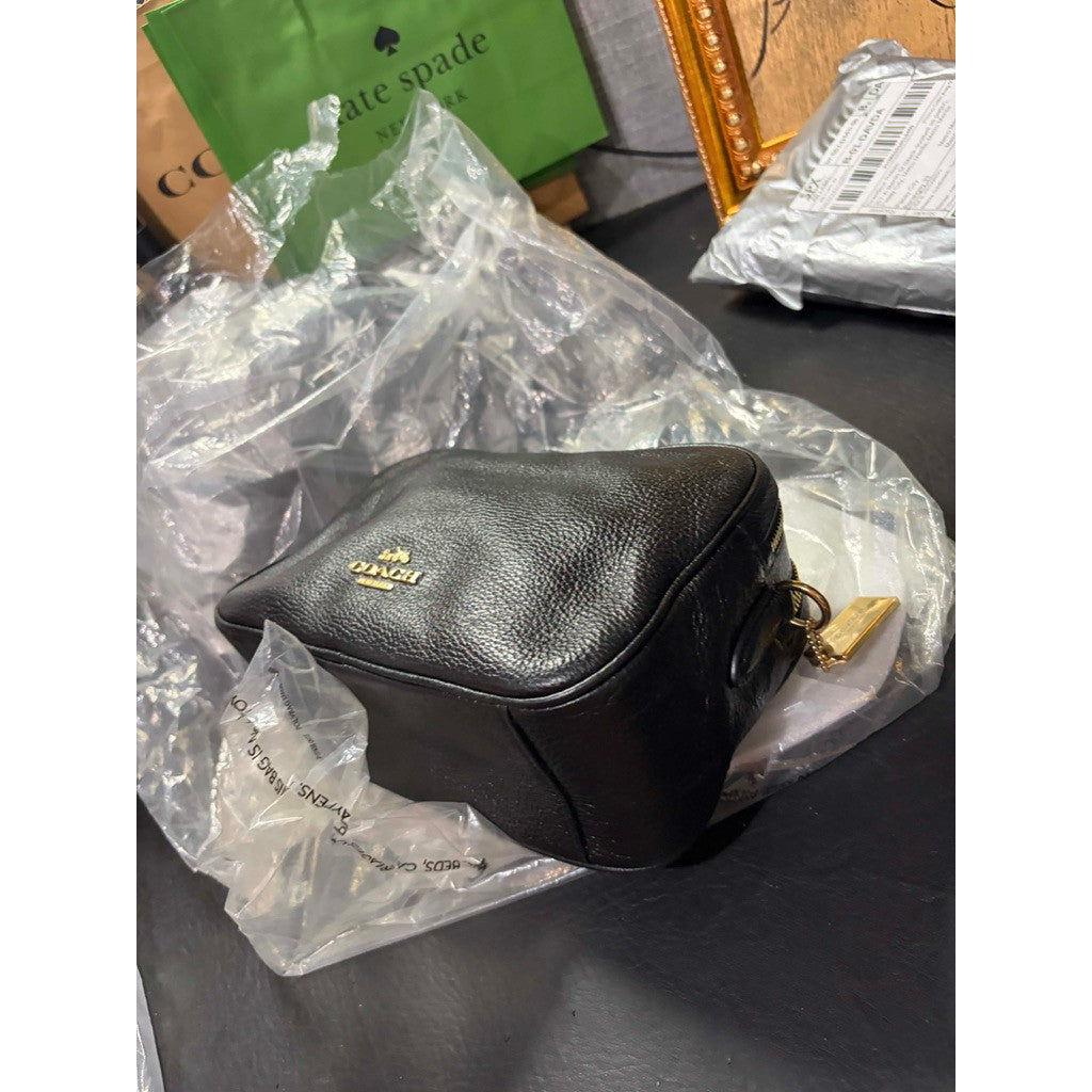 ORIG Preloved CCH RARE Jes Crossbody Double Zip Black Camera Bag
