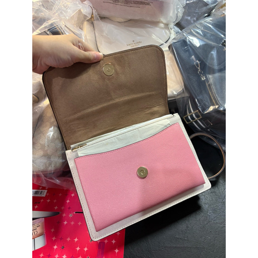 ORIG & IMPORTED CCH Klare Crossbody In Colorblock Pink Shoulder Chain Bag