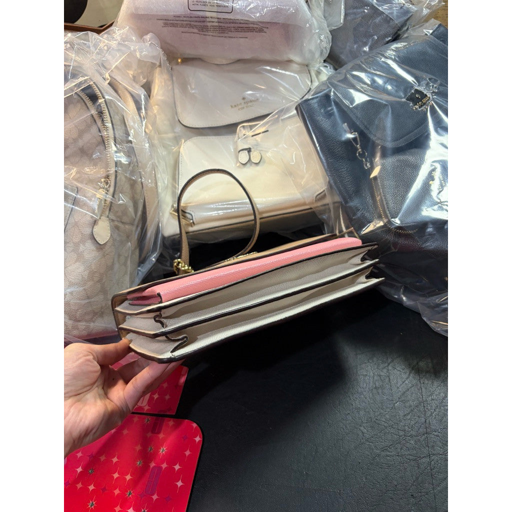 ORIG & IMPORTED CCH Klare Crossbody In Colorblock Pink Shoulder Chain Bag