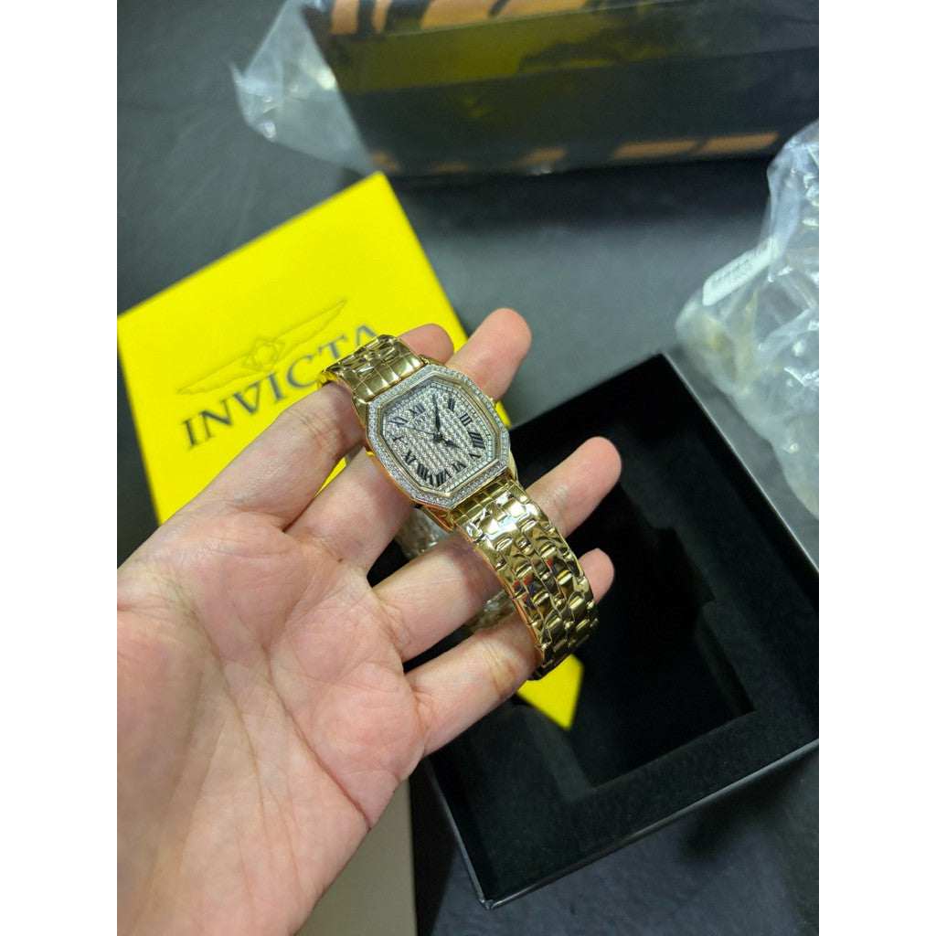 ORIG & IMPORTED Invicta Wildflower Small Women 27mm Watch Gold / Rose Gold