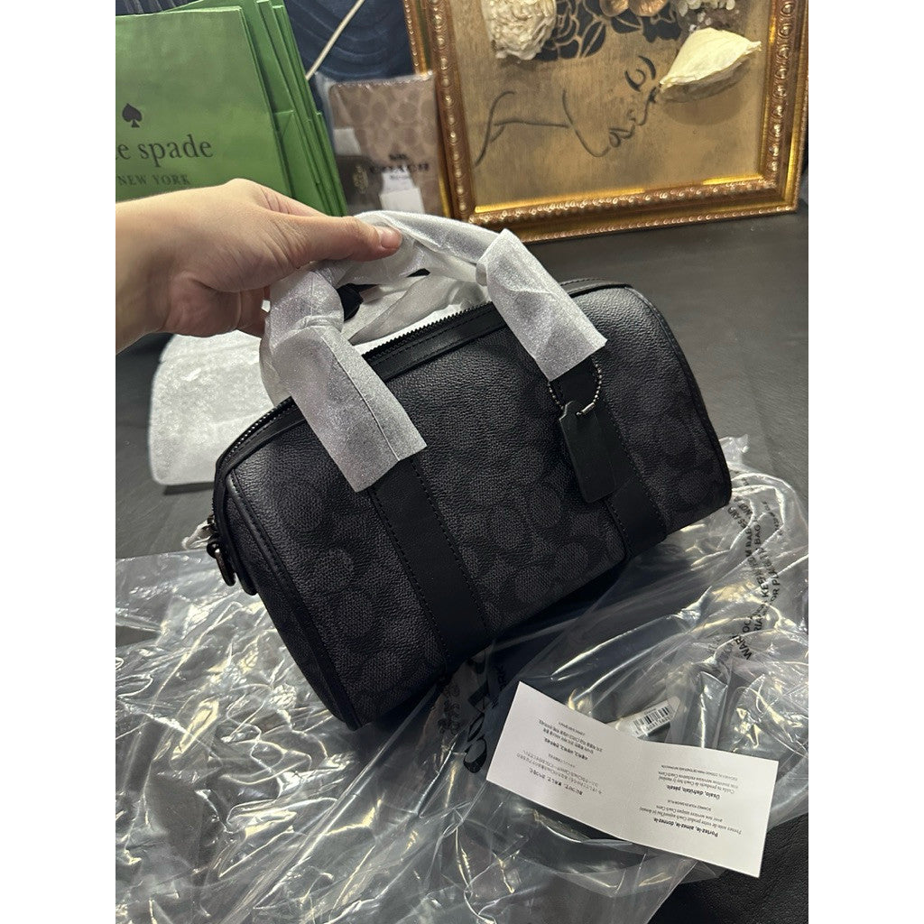 ORIG & IMPORTED CCH Retail Gotham Duffle 24 In Signature Canvas Men's Black Bag
