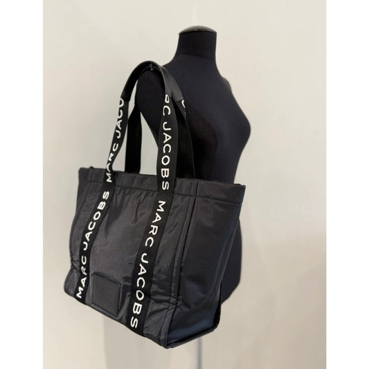 ORIG & IMPORTED MJ Large Nylon Tote Black Baby Laptop Travel Bag