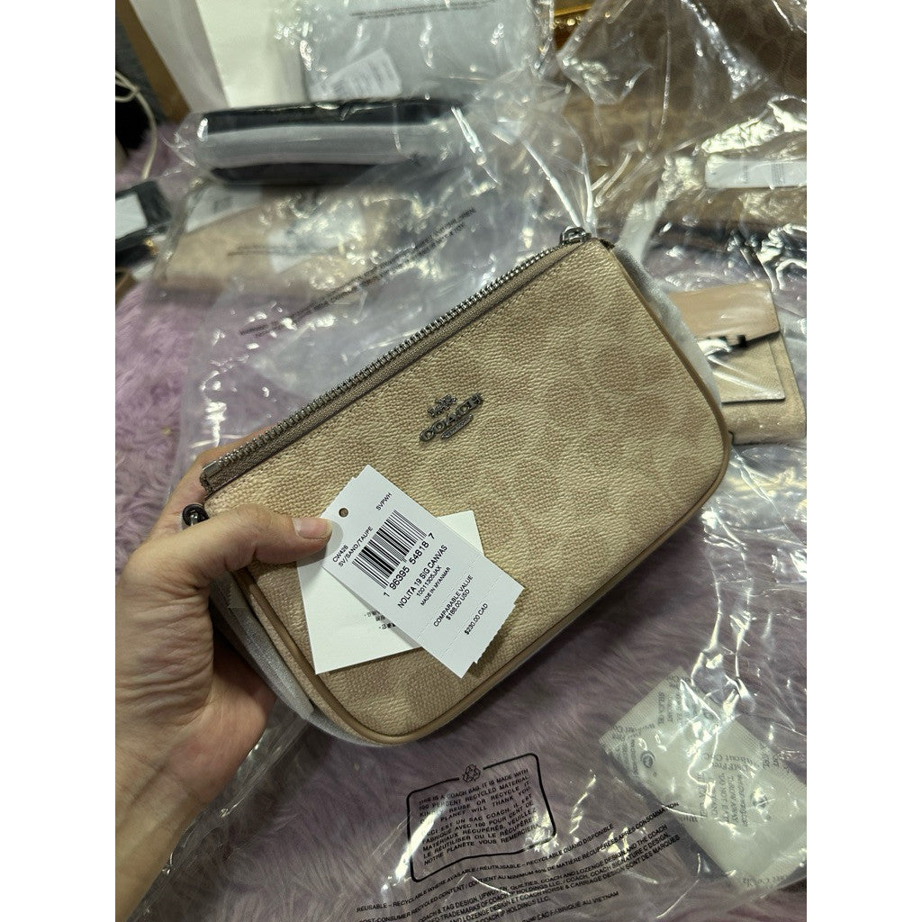 ORIG & IMPORTED CCH Nolita 19 Small Shoulder Bag in Sand/Taupe