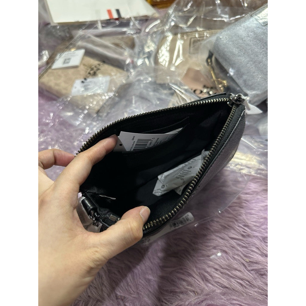 ORIG & IMPORTED CCH Nolita 19 Small Shoulder Bag in Charcoal/Black