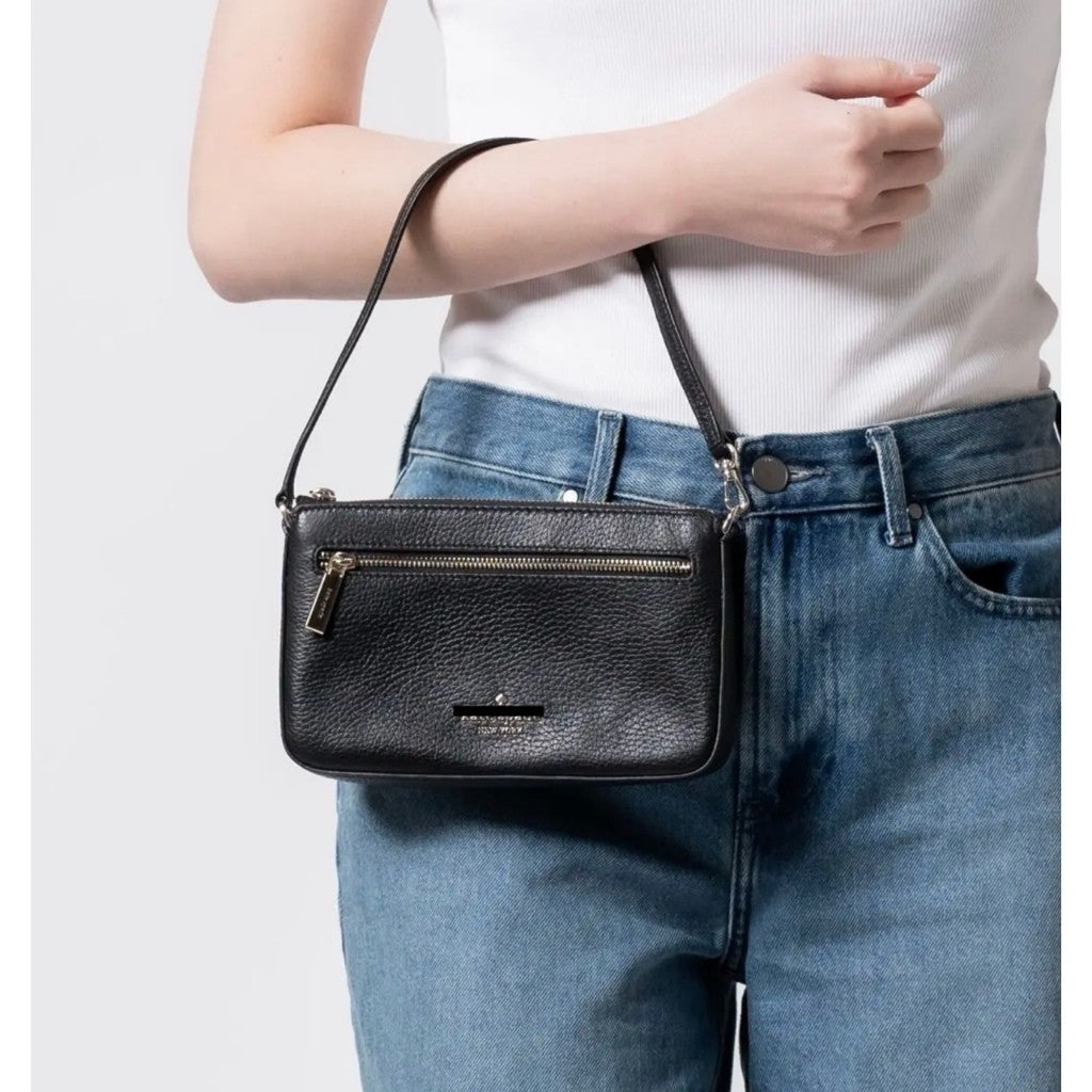 ORIG KSNY Leila Small Slim Shoulder Bag Convertible Wristlet