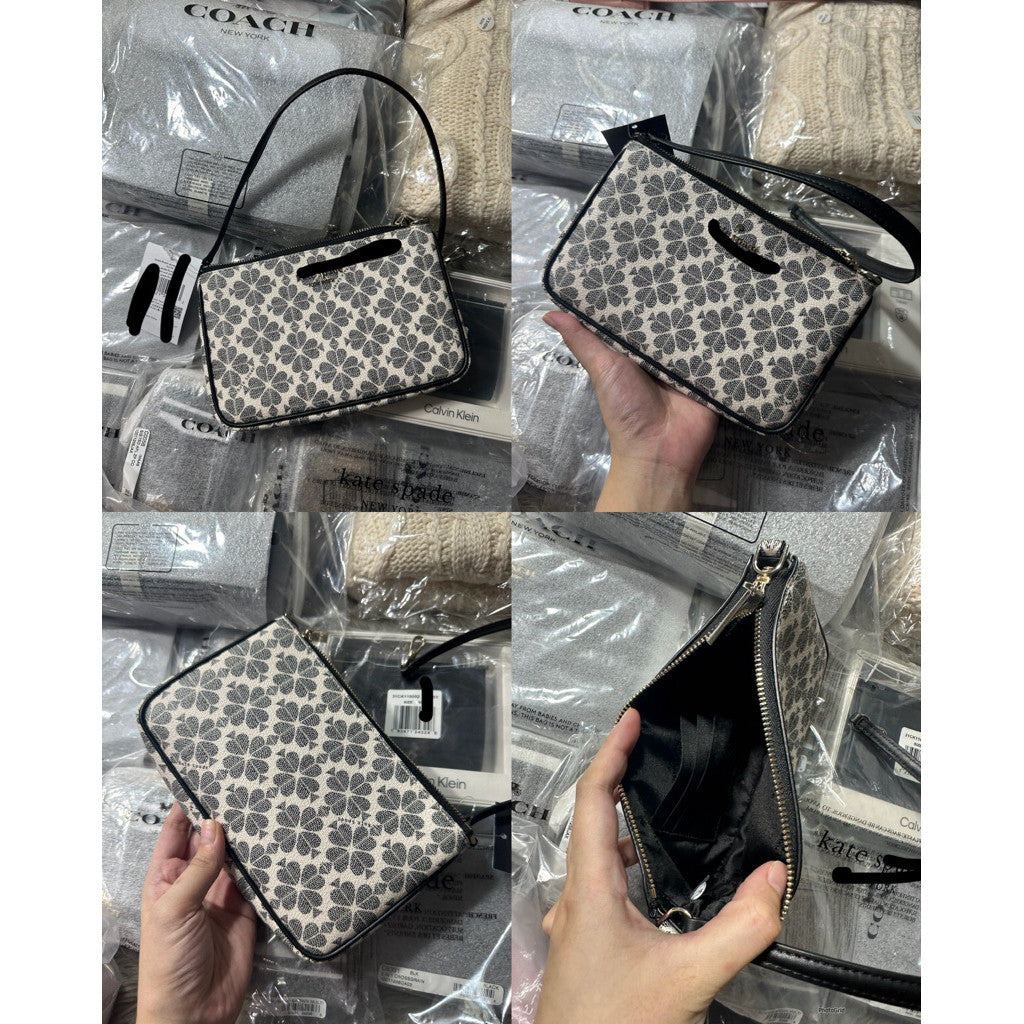 ORIG KSNY Leila Small Slim Shoulder Bag Convertible Wristlet