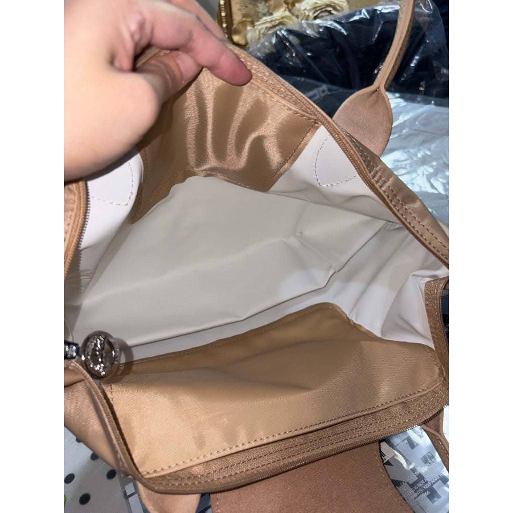 ORIG & IMPORTED Longchamp BEIGE Le Pliage One Tote bag