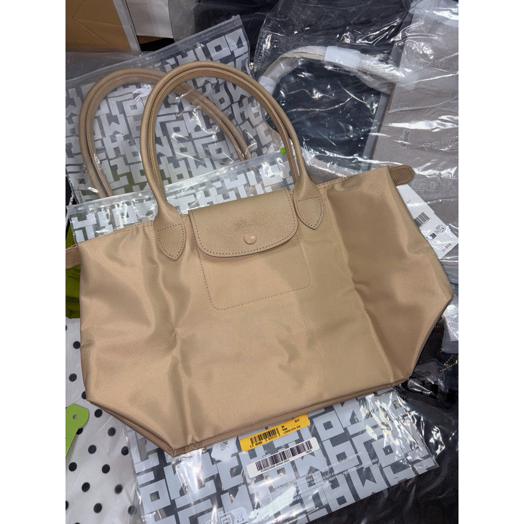 ORIG & IMPORTED Longchamp BEIGE Le Pliage One Tote bag