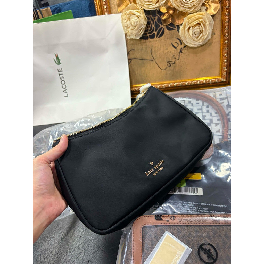 ORIG & IMPORTED KS Margot Nylon Crossbody Bag Black