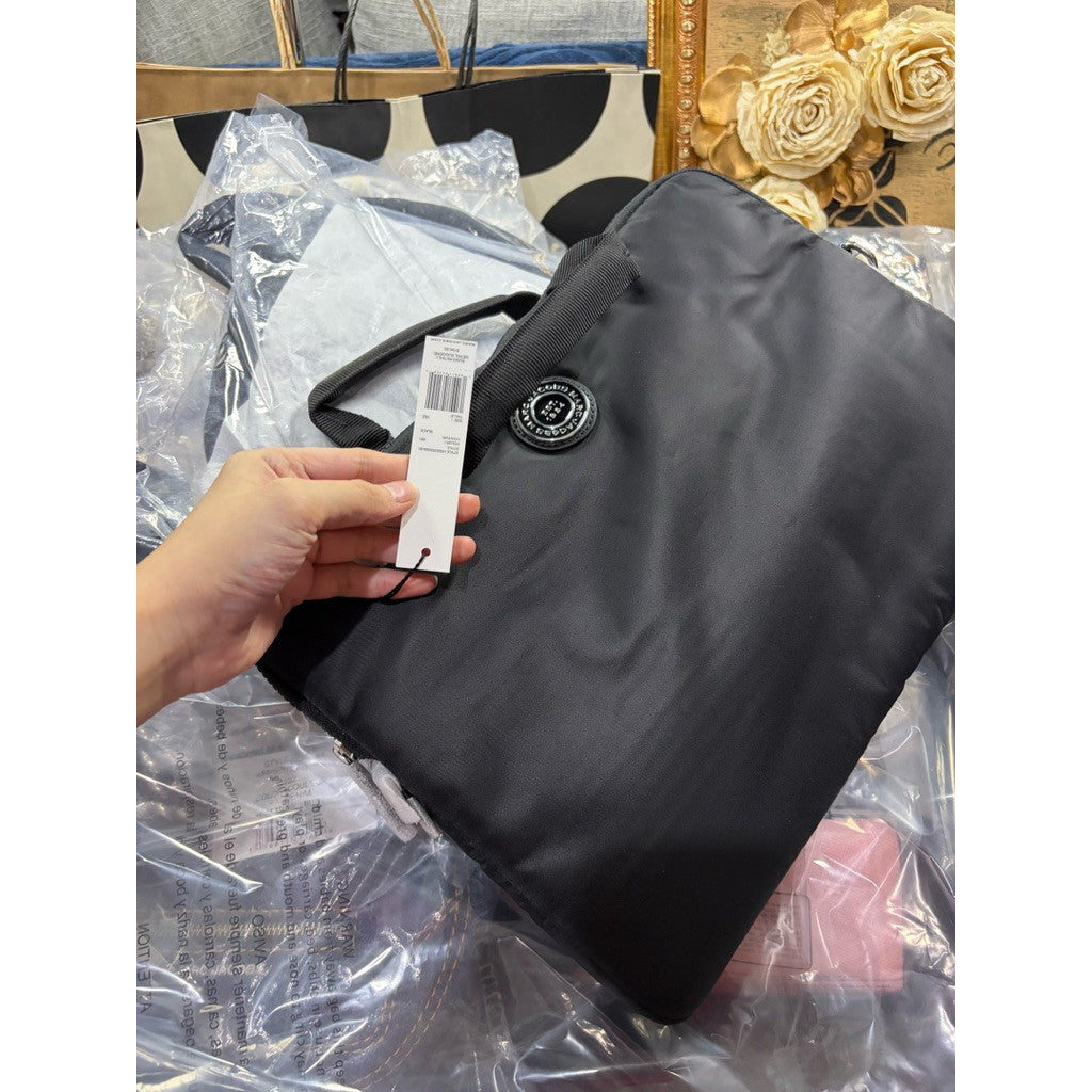 ORIG & IMPORTED MJ Nylon Laptop Bag Black 4S3SCP004S04