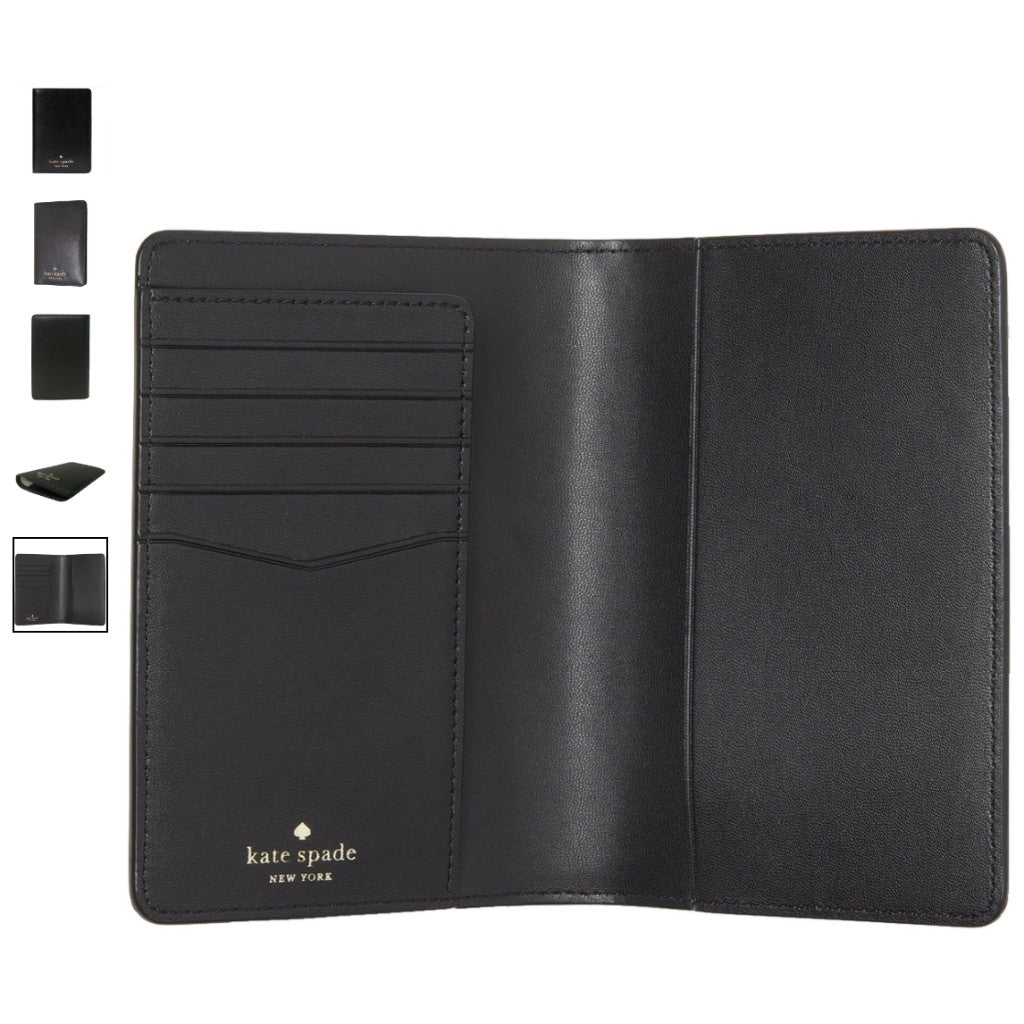ORIOG & IMPORTED KS Staci Passport Holder Wallet in Black