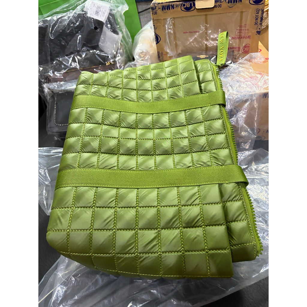 ORIG & IMPORTED KS Camden Large Tote Green Bag