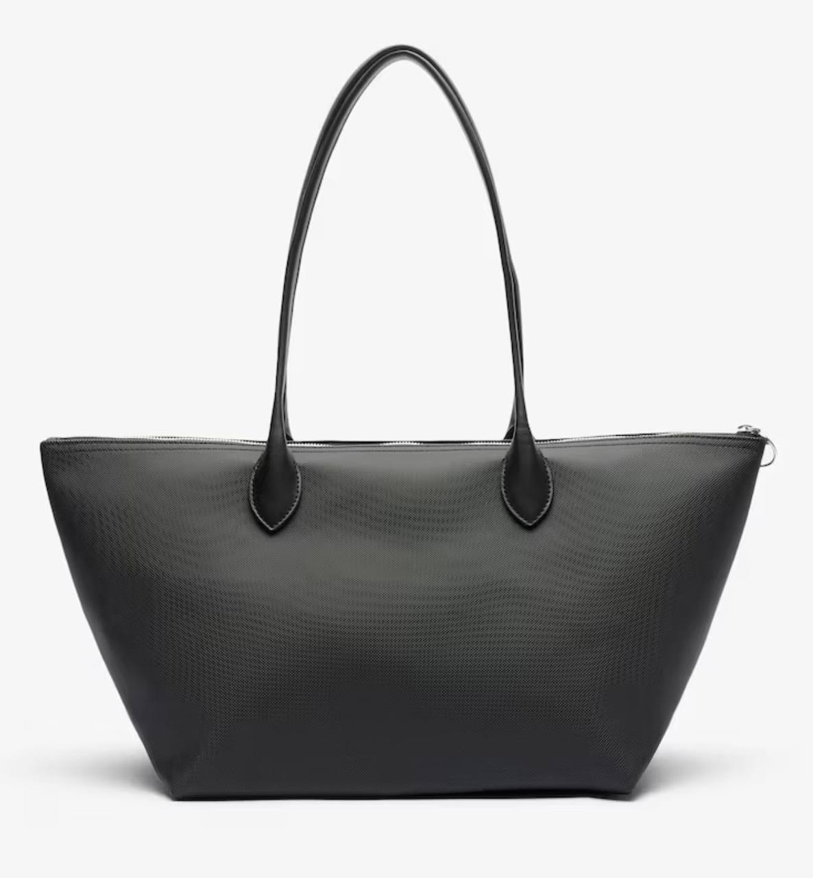 ORIG & IMPORTED Lacoste Large Athena Shopping Tote Black Bag