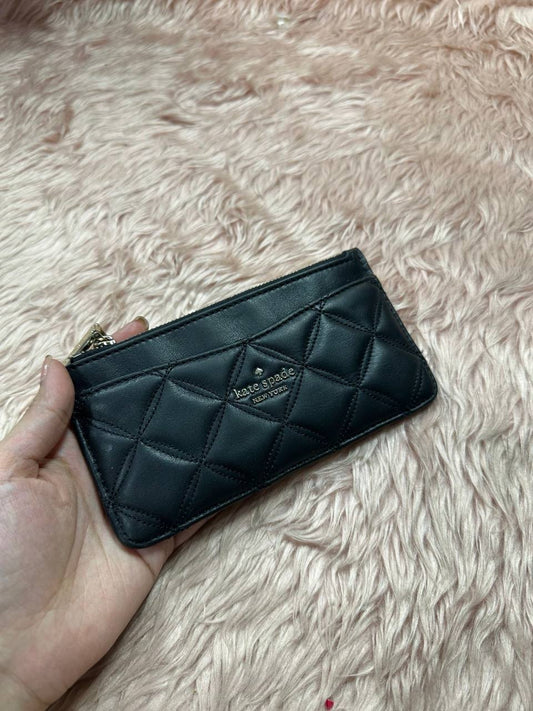 AUTHENTIC/ORIGINAL Preloved KS Natalia Large Slim Card Holder Wallet Black