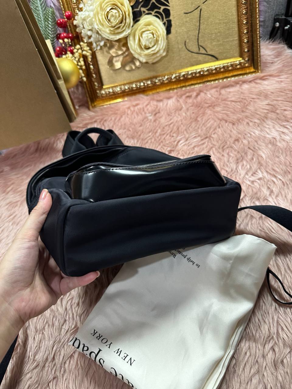 AUTHENTIC/ORIGINAL Preloved KS Retail Sam Icon Small Nylon Backpack Black