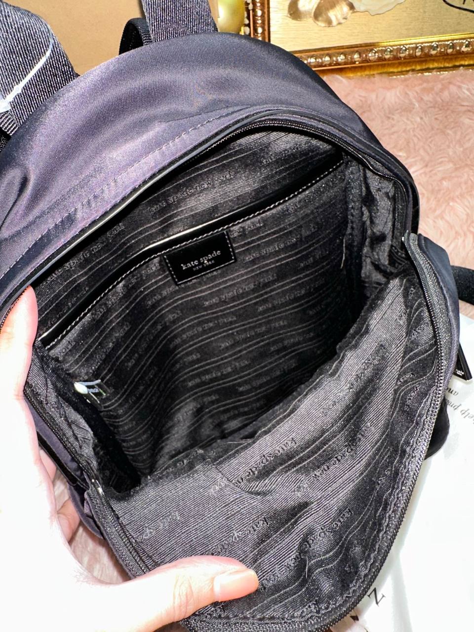 AUTHENTIC/ORIGINAL Preloved KS Retail Sam Icon Small Nylon Backpack Black