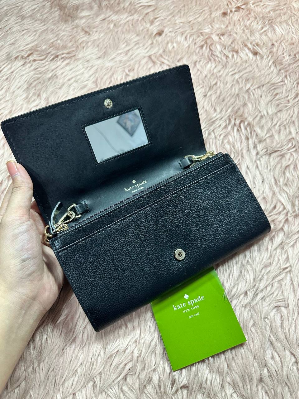 AUTHENTIC/ORIGINAL Preloved KS Laurel Way Glitter Kilikili Wallet/Clutch