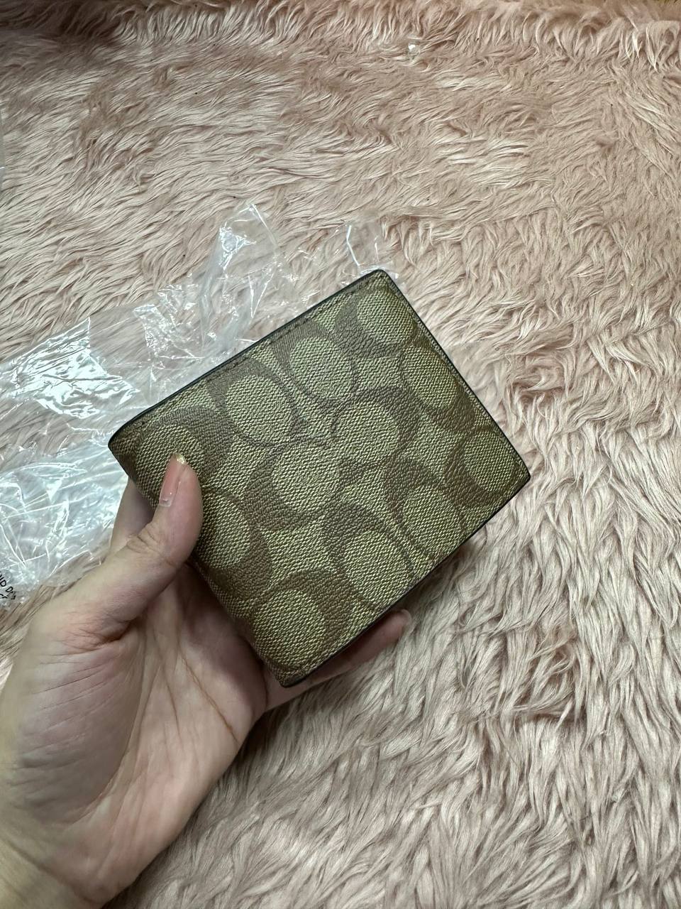 ORIG & IMPORTED COACH Compact Men Bifold Wallet