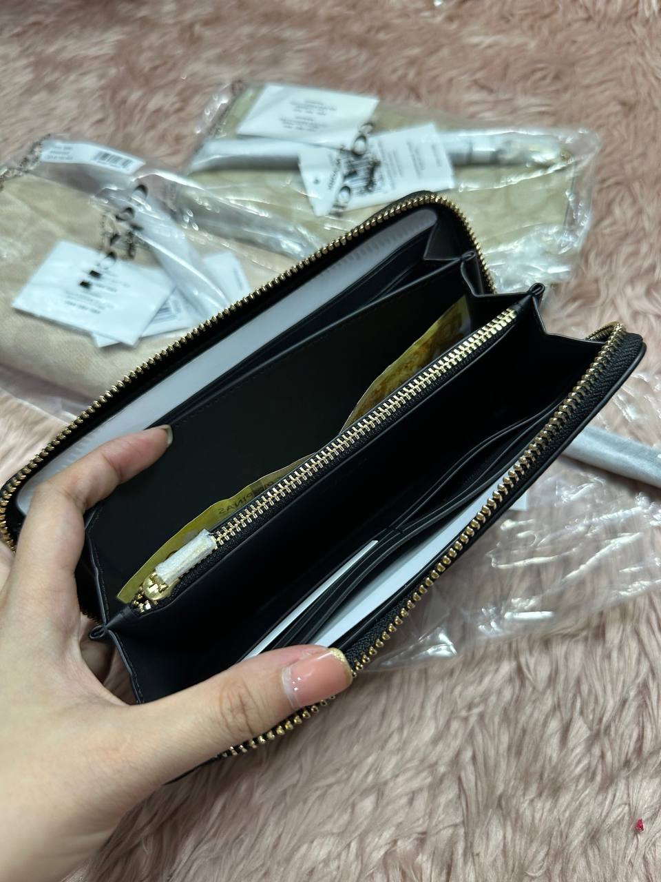 ORIG & IMPORTED COACH Long Zip Around Continental Women / Men Wallet