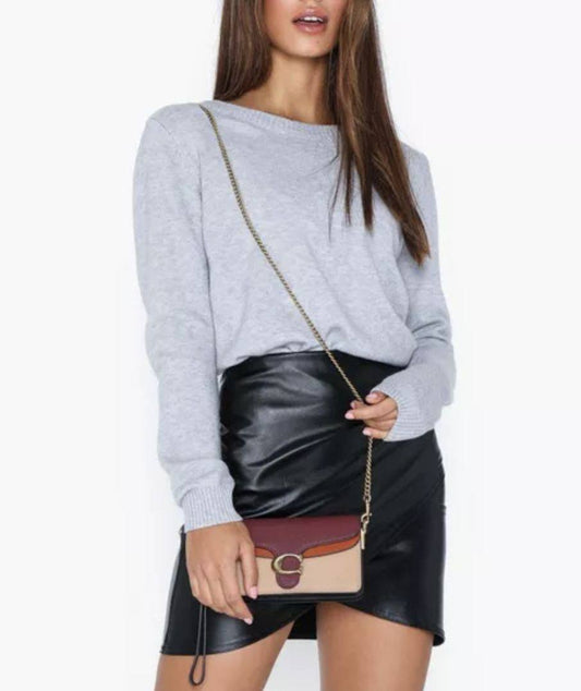 AUTHENTIC/ORIGINAL Preloved Retail COACH Tabby Crossbody Wristlet Micro Mini Bag Pink