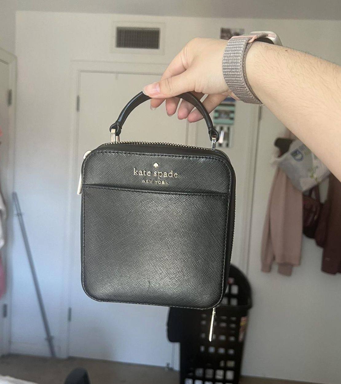 AUTHENTIC/ORIGINAL Preloved KS Daisy Vanity Crossbody Small Bag in Black