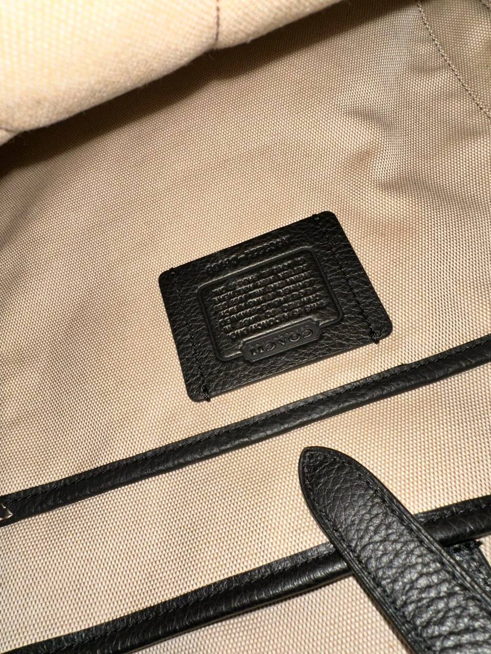 ORIG & IMPORTED Coach Carriage Large Backpack Black Bag