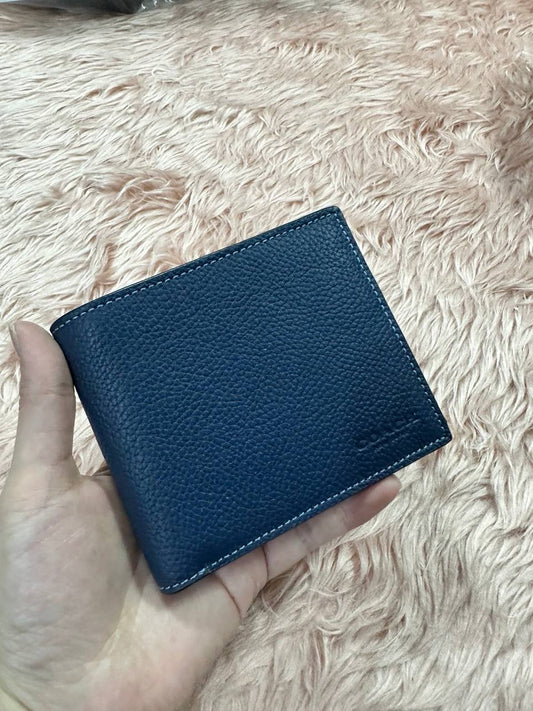 ORIG & IMPORTED COACH 3 In 1 Compact Men Wallet Blue