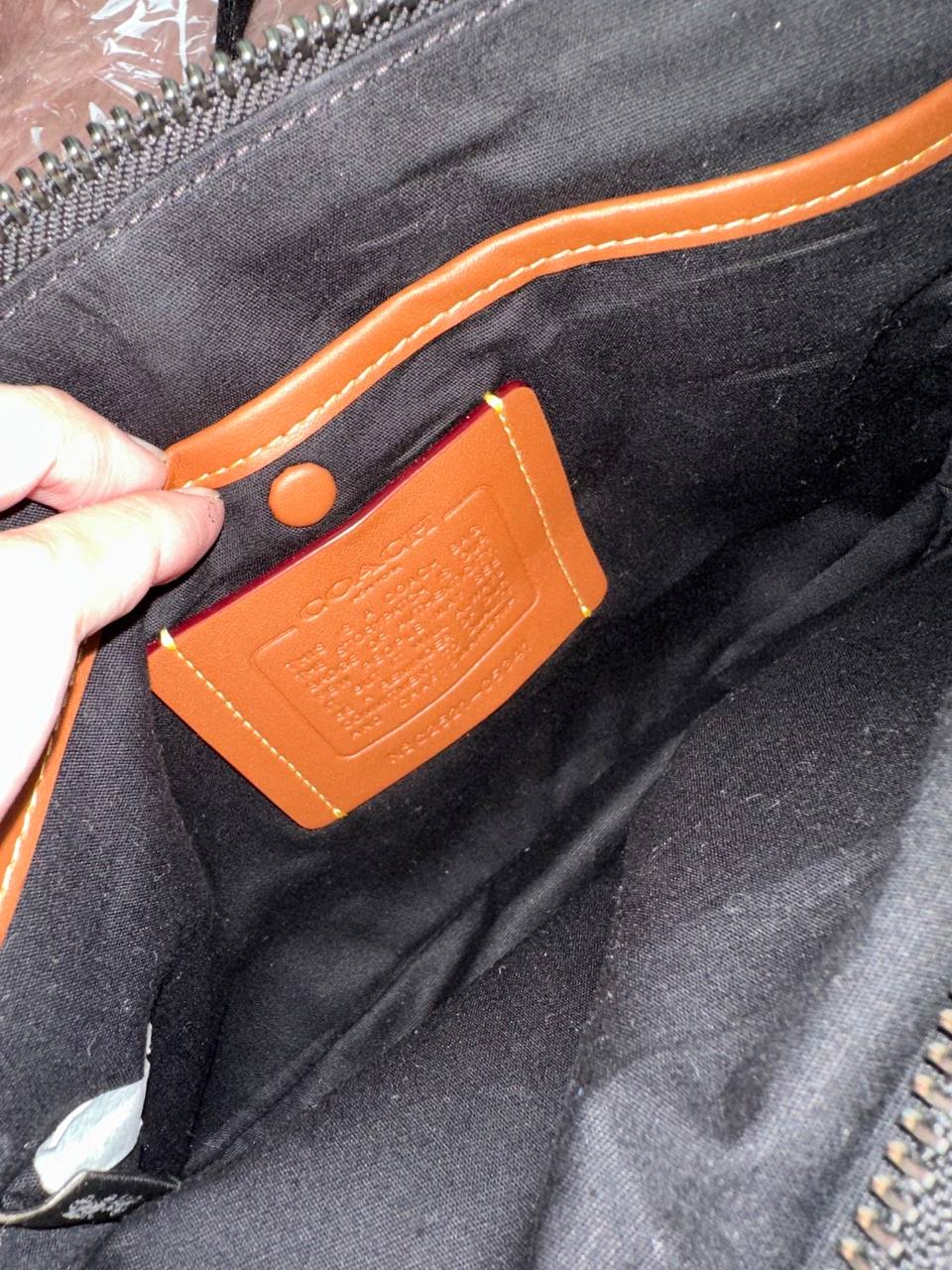 ORIG Preloved Coach Retail Charter 24 Crossbody Black Men Bag
