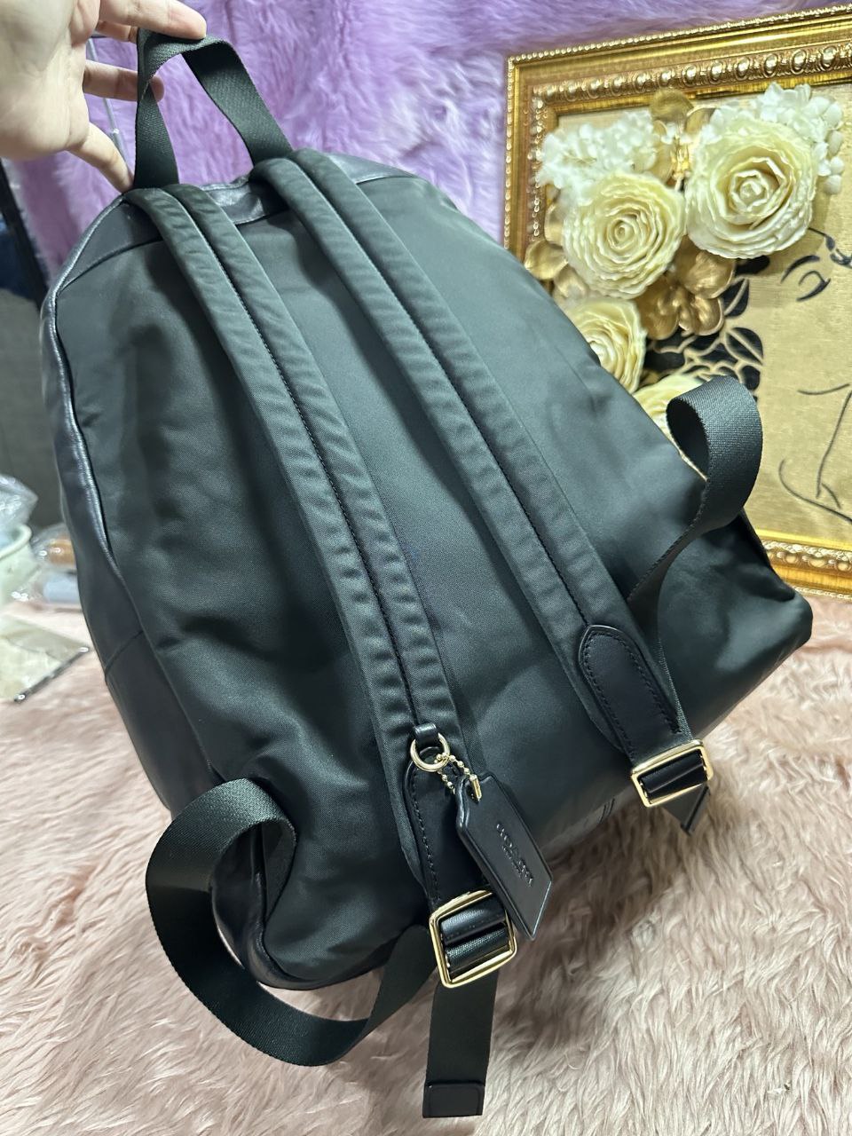ORIG Preloved Coach Charlie Large Brown Backpack