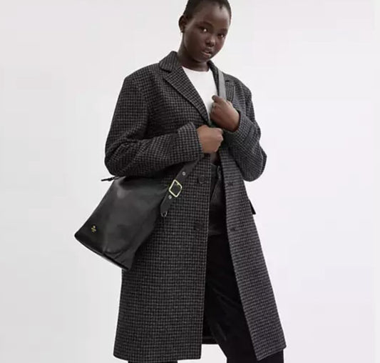 ORIG & IMPORTED COACH Val Duffle Large Bag Black