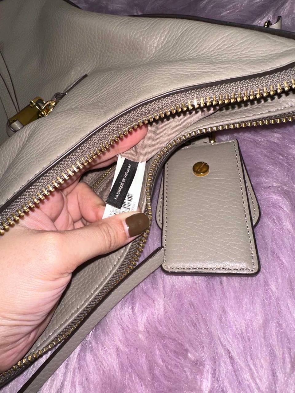 ORIG Preloved Marc Jacobs MJ Recruit Hobo Large Satchel Brown Bag