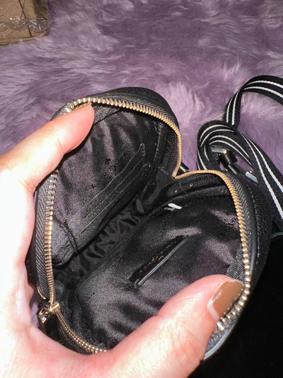 ORIG Preloved Kate Spade KS Rosie North South Phone Black Bag with Wallet