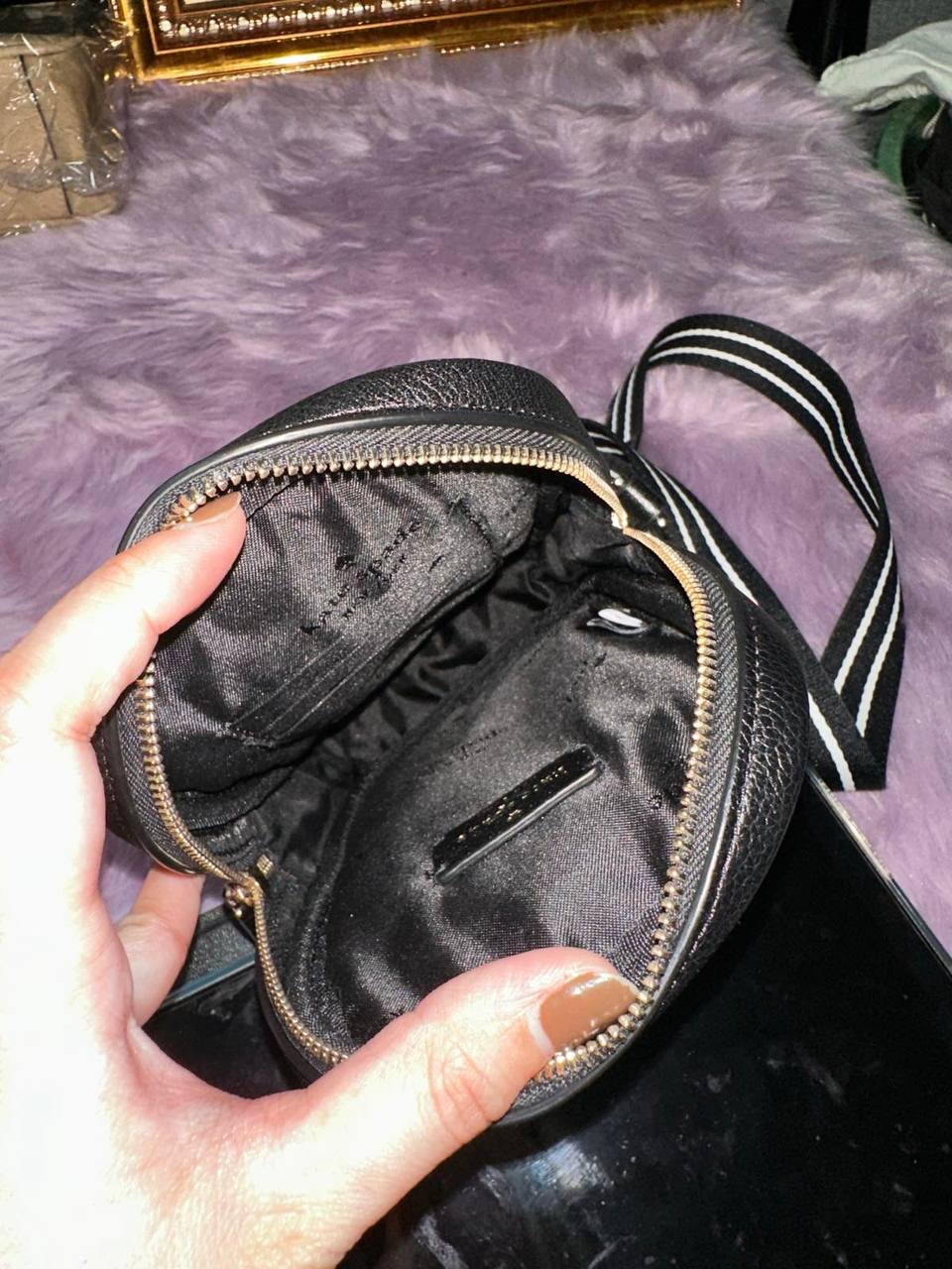 ORIG Preloved Kate Spade KS Rosie North South Phone Black Bag with Wallet