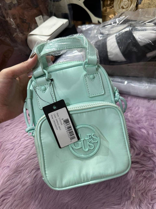 ORIG & IMPORTED Guess Sprint Mint Green Crossbody Bag